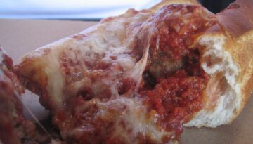 Applebee's Stuffed Meatball Sandwich Recipe