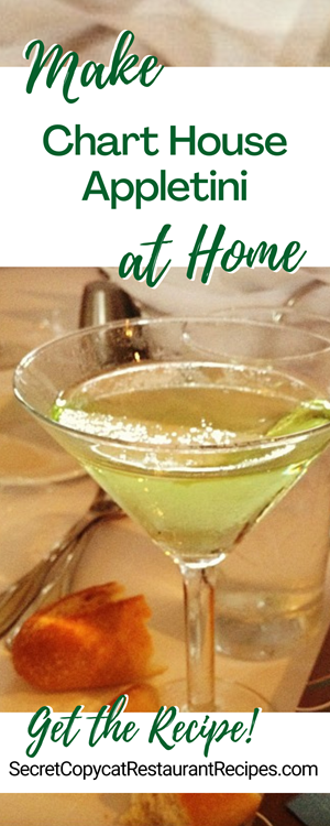 Chart House Appletini Cocktail Recipe