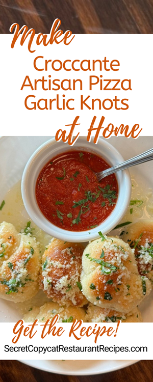 Croccante Artisan Pizza Garlic Knots Recipe