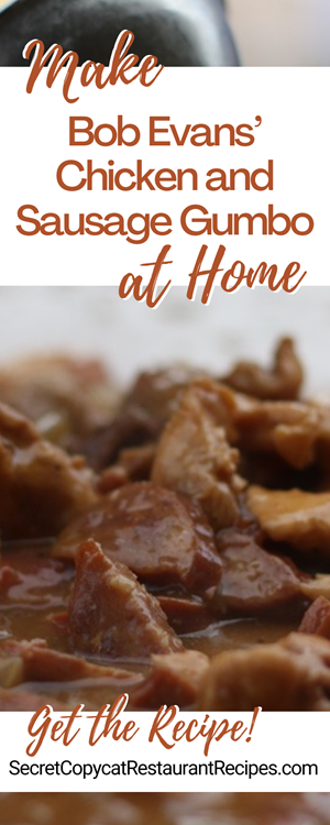 Bob Evans Chicken and Sausage Gumbo Recipe