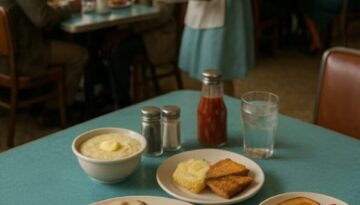 Classic American Diner-Style Biscuits and Sausage Gravy Recipe