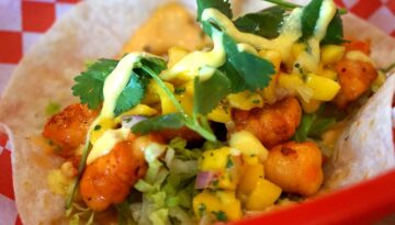 Da Lobster Fried Shrimp Tacos Recipe