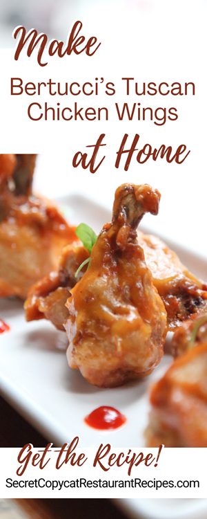 Bertucci’s Tuscan Chicken Wings Recipe