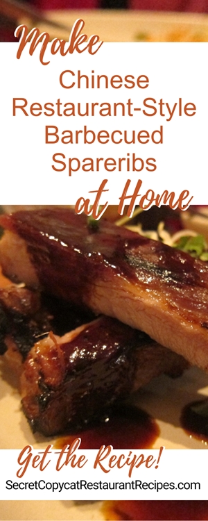 Chinese Restaurant-Style Barbecued Spareribs Recipe