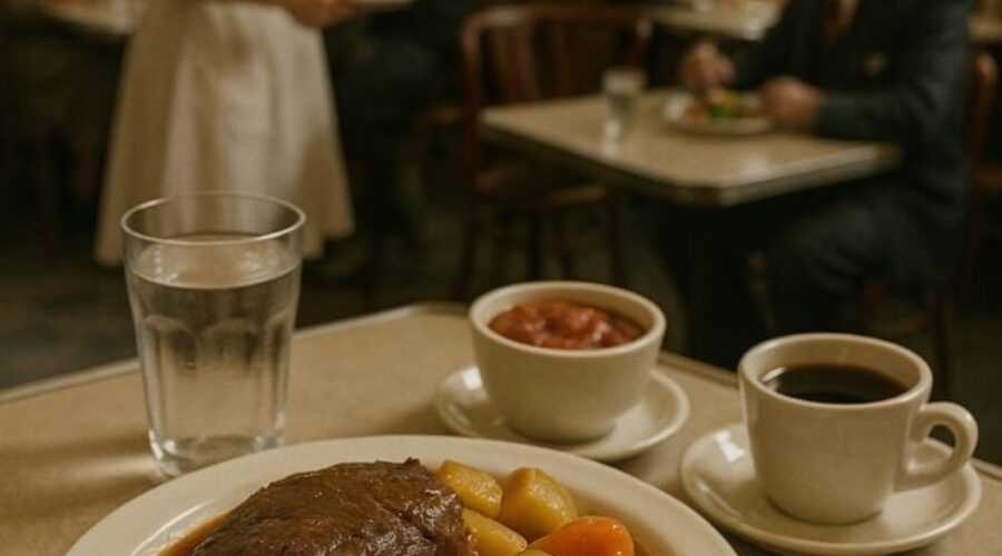 Classic American Diner-Style Pot Roast with Vegetables Recipe