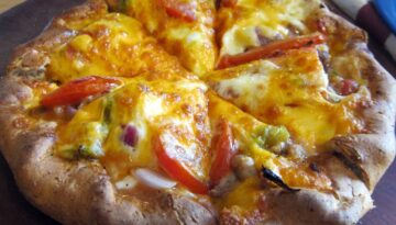 Beau Jo's Pizza Pork Green Chili Cheeseburger Pizza Recipe