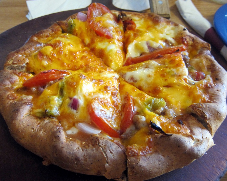 Beau Jo's Pizza Pork Green Chili Cheeseburger Pizza Recipe
