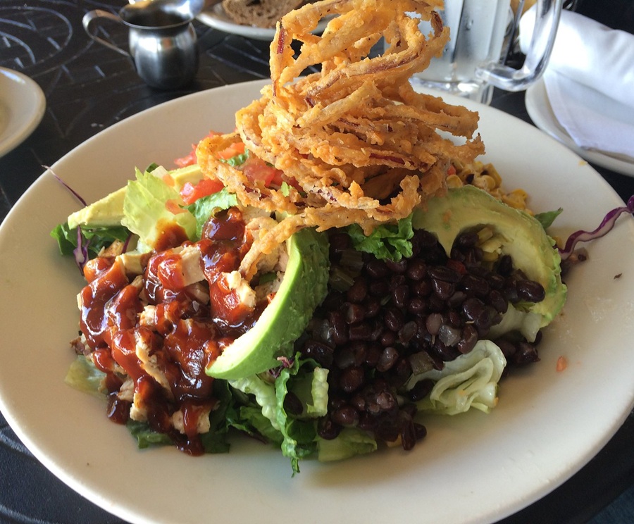 Chicken Factor Food Cheesecake Factory BBQ Ranch Chicken Salad Recipe - Secret Copycat ...