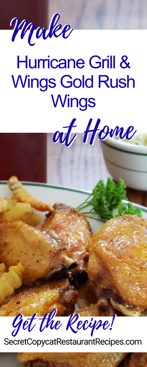 Hurricane Grill & Wings Gold Rush Wings Recipe