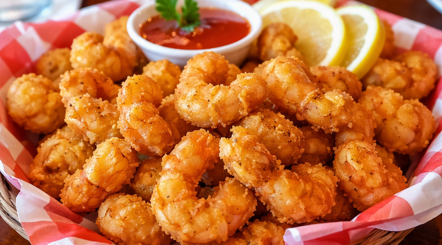 Calabash Seaafood Restaurants Calabash-Style Fried Popcorn Shrimp Recipe