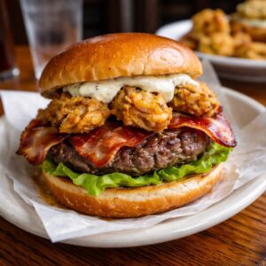 Island Creek Oyster Company’s Oyster Burger Recipe