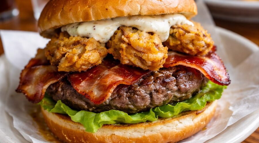 Island Creek Oyster Company’s Oyster Burger Recipe