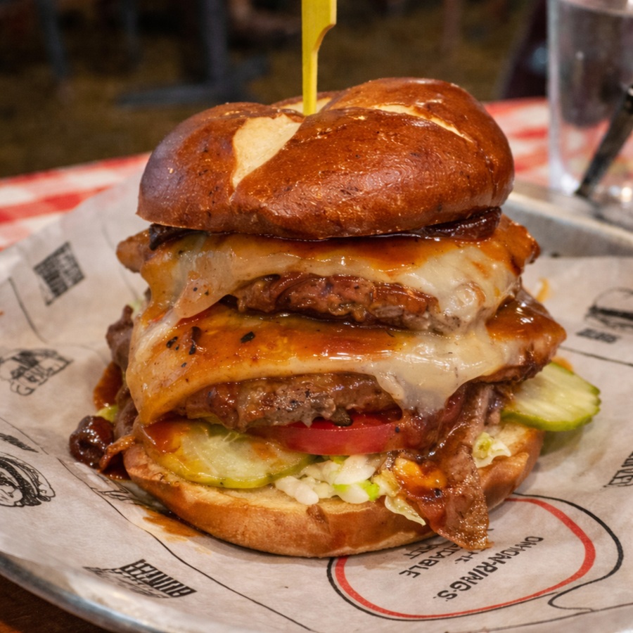 Bill's Bar & Burger Ranch Hand Burger Recipe