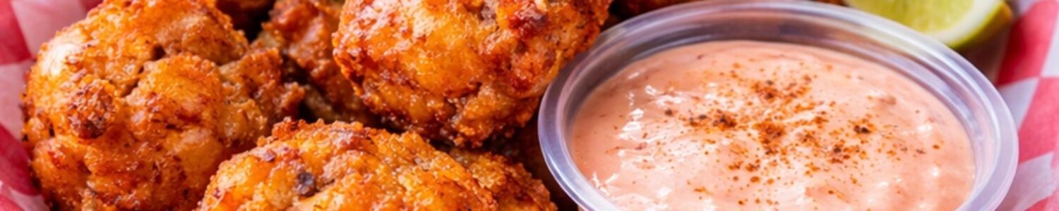 Billy Joe’s Conch Shack Conch Fritters with Dipping Sauce Recipe