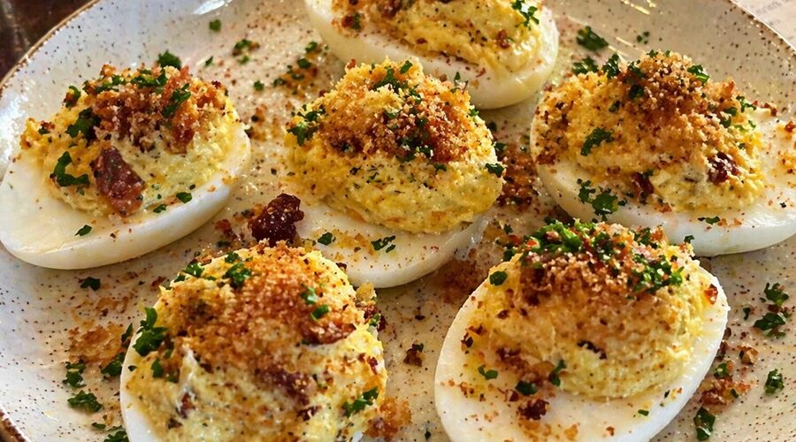 Brick & Spoon Deviled Eggs Recipe