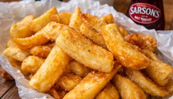 Leo Burdock Thick-Cut Chips with Malt Vinegar Recipe