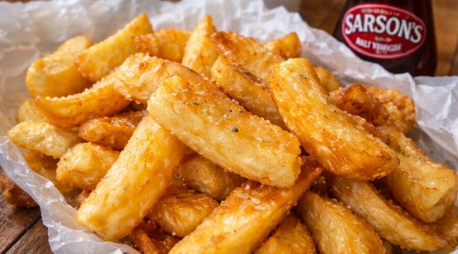Leo Burdock Thick-Cut Chips with Malt Vinegar Recipe