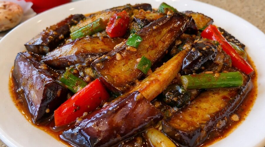 Panda Express Spicy Eggplant in Garlic Sauce Recipe