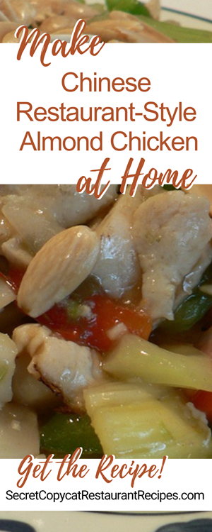 Chinese Restaurant-Style Almond Chicken Recipe