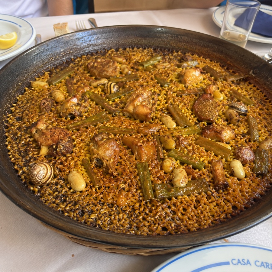 Casa Carmela Paella Valenciana Recipe