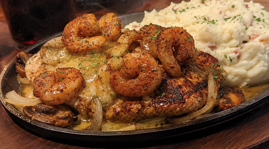 Applebee's Bourbon Street Chicken & Shrimp Recipe