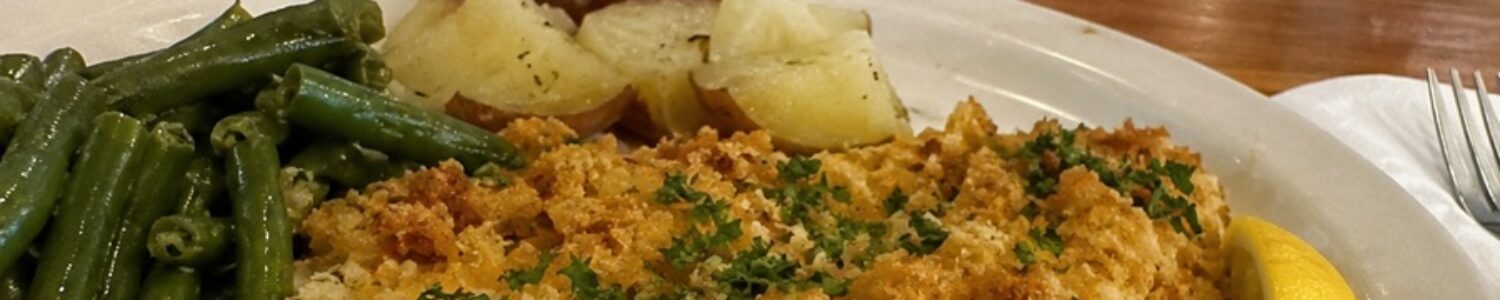 New England Coastal Restaurant-Style Baked Haddock with Ritz Crumbs Recipe
