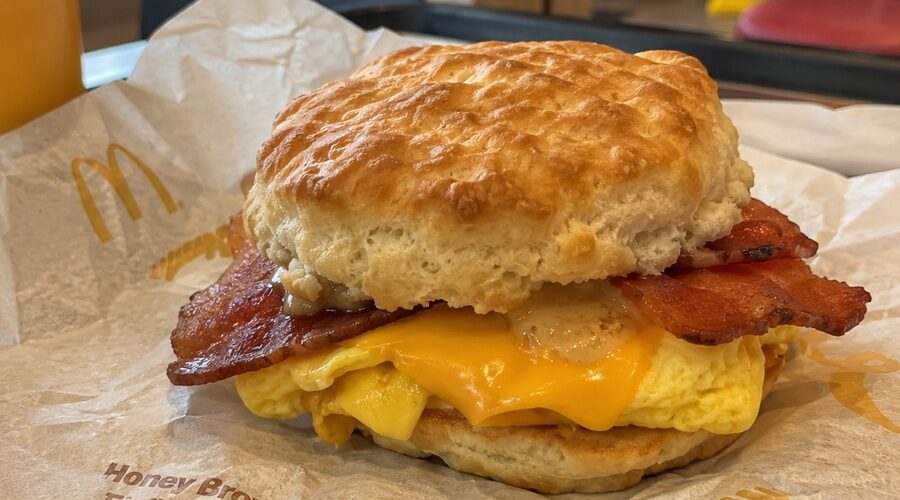 McDonald’s Honey Brown Butter Bacon, Egg & Cheese Biscuit Recipe