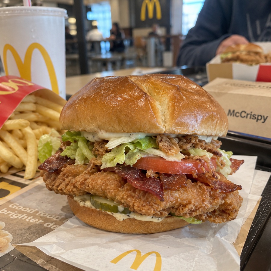 McDonald’s Bacon Caesar McCrispy Recipe